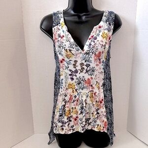 C’Isa Floral boho Sleeveless Women's Top medium